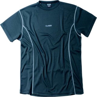 Sport-Shirt schwarz Allsize 5XL