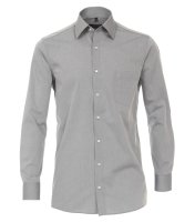 Casamoda Businesshemd lang grau 53/54 = 6XL