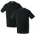 MARLON Adamo T-Shirt im Doppelpack, schwarz