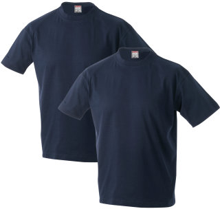 MARLON Adamo T-Shirt im Doppelpack, blau