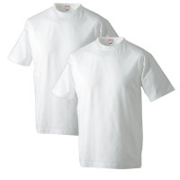 MARLON Adamo T-Shirt im Doppelpack, wei&szlig;
