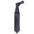 Krawatte extra lang blau Crenova Überlänge 160 cm
