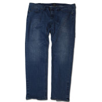 Allsize Jeans in &Uuml;bergr&ouml;&szlig;e|| blau mit Waschung