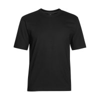 Ahorn T-Shirt Uni Schwarz 4XL