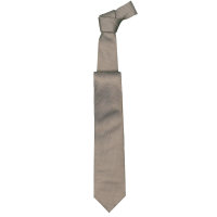 Seidenfalter Krawatte in Überlänge | beige