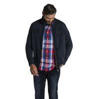 Sweatshirtjacke von JP1880 | Übergröße blau