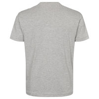 T-Shirt Druck grau Allsize 7XL