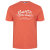 T-Shirt Modisch Druck orange Allsize 4XL