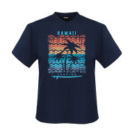 Adamo T-Shirt Hawai navy 8XL