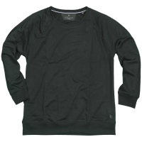 Rundhals Sweatshirt in schwarz von Kitaro |...