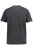 Graues "King of Hell" T-Shirt von JP1880 in Übergröße