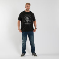 Schwarzes Popeye T-Shirt in Übergröße, schwarz North 56°4