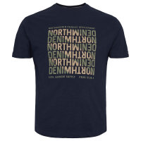 Allsize North 56&deg;4 T-Shirt in navy und...