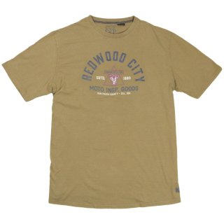 T-Shirt Modisch mit Druck olive JP1880