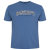 T-Shirt Druck blau Allsize 3XL