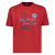 Rotes XXL T-Shirt von Adamo "Havann" Druck