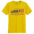 Gelbes, modisches T-Shirt von Redfield in Übergröße