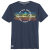 Redfield T-Shirt, blau mit Hawai Druck in Übergröße