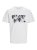 Weißes T-Shirt Jack & Jones mit Brustdruck
