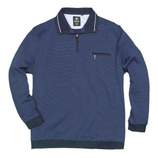 Troyer Sweatshirt von Hajo, blau