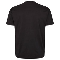 T-Shirt Modisch Druck schwarz Allsize
