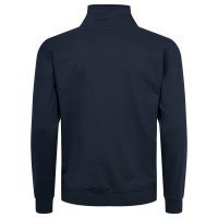 Troyer Sweat-Shirt Bruststickerei blau Allsize