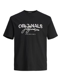 T-Shirt in Übergröße von Jack & Jones, schwarz