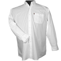Weißes Langarm Cityhemd von Kamro weiß