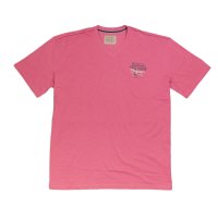 Redfield Plussize T-Shirt, V-Ausschnitt rot