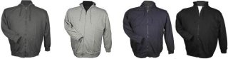 Ahorn Sweatshirt Jacke in &Uuml;bergr&ouml;&szlig;e mit Kapuze in 4 Farben