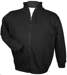 Ahorn Sweatshirt Jacke in Übergröße mit Kapuze in 4 Farben, 49,95 €