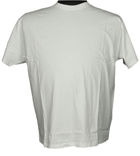 Kamro Basic T-Shirt weiß 8XL
