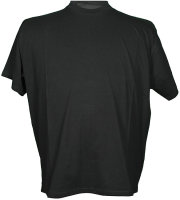 Übergrößen Basic T-Shirt von Kamro | Schwarz
