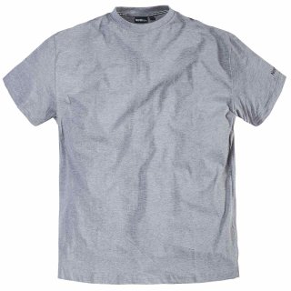 T-Shirt Grau in Übergröße Allsize 5XL