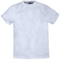 T-Shirt Weiss in Übergröße von Allsize