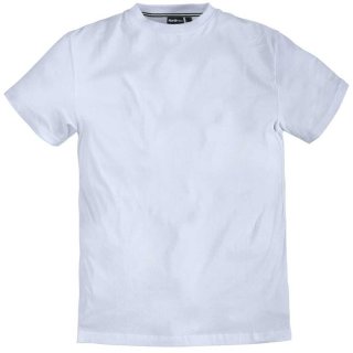 T-Shirt Weiss in Übergröße Allsize 4XL